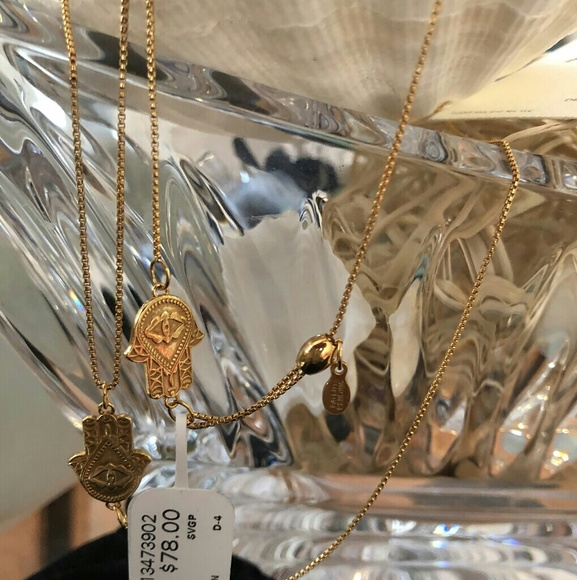 Alex and Ani Gold Hamsa Necklace - Picture 5 of 8